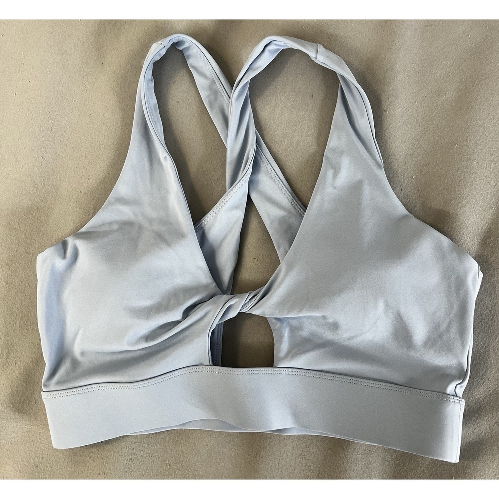 SHEIN Leisure Women's Sport Bra Blue Sz XL New